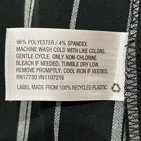 Mossimo Supply Co. Black and White Striped Blouse - Picture 11 of 11